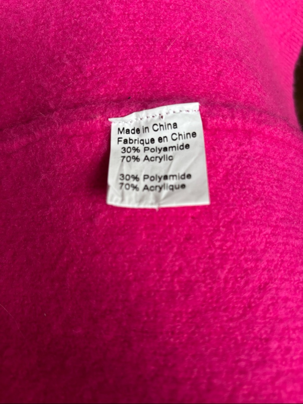 LYLA & LUXE Pink Spring Cardigan Sweater, 1 Button, 2 Front Pockets XS & S - Picture 4 of 5